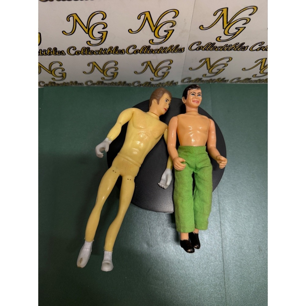 Vintage Joe Action Figure With Green Pants And Yellow Suit